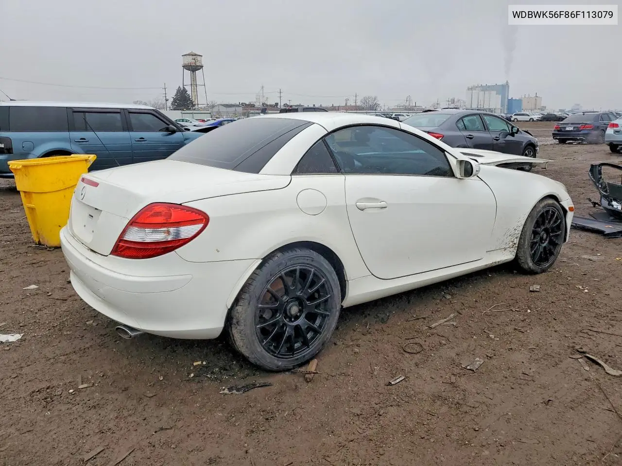 2006 Mercedes-Benz Slk 350 VIN: WDBWK56F86F113079 Lot: 78309375