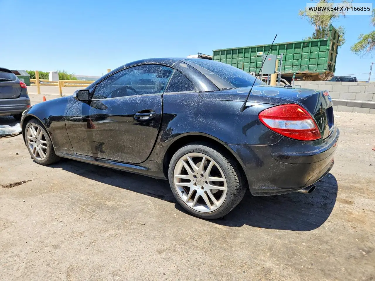 2007 Mercedes-Benz Slk 280 VIN: WDBWK54FX7F166855 Lot: 56591376
