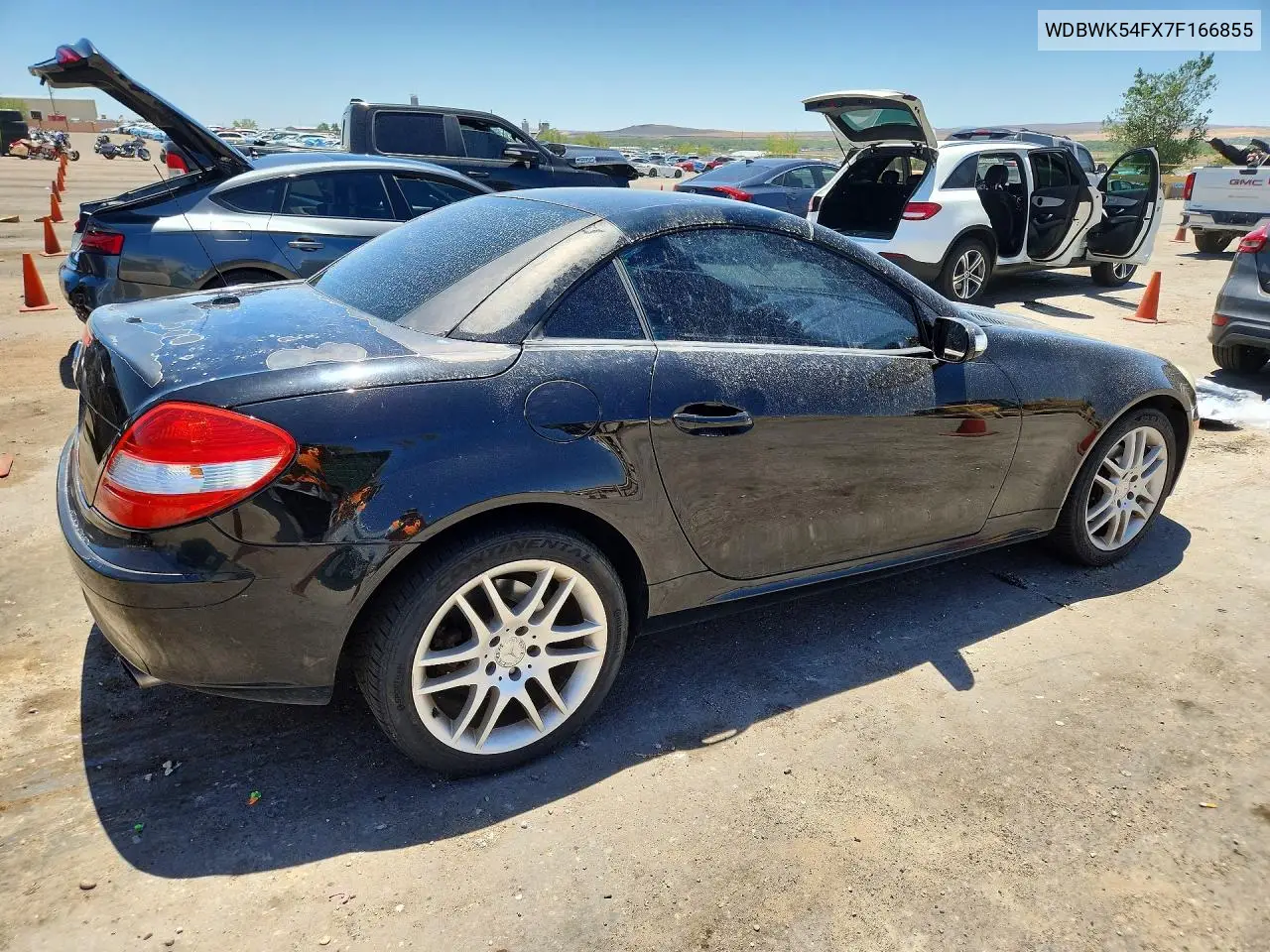 2007 Mercedes-Benz Slk 280 VIN: WDBWK54FX7F166855 Lot: 56591376