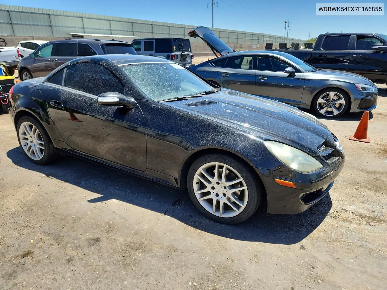 2007 Mercedes-Benz Slk 280 VIN: WDBWK54FX7F166855 Lot: 56591376