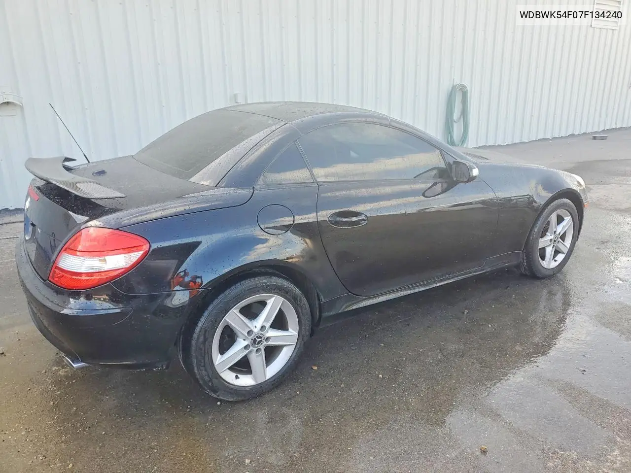 2007 Mercedes-Benz Slk 280 VIN: WDBWK54F07F134240 Lot: 60068946