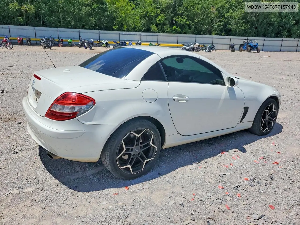 2007 Mercedes-Benz Slk 280 VIN: WDBWK54F67F157943 Lot: 60879436