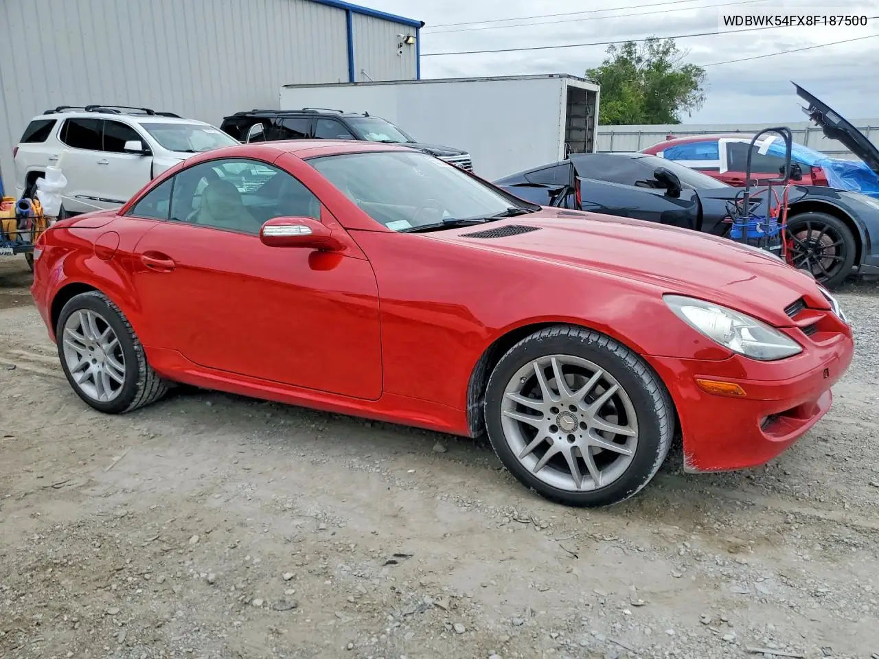 2008 Mercedes-Benz Slk 280 VIN: WDBWK54FX8F187500 Lot: 56053816