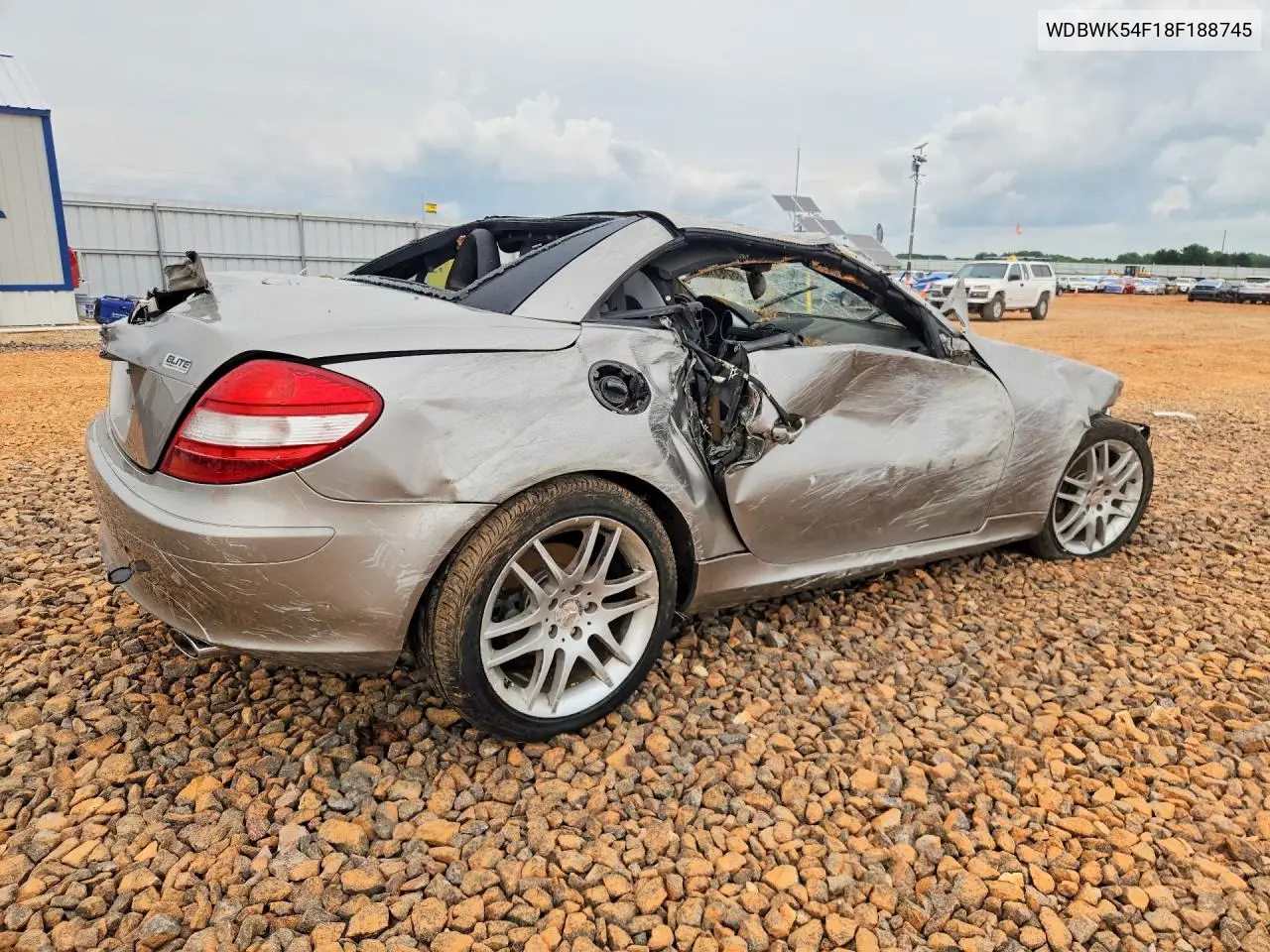2008 Mercedes-Benz Slk 280 VIN: WDBWK54F18F188745 Lot: 57831856