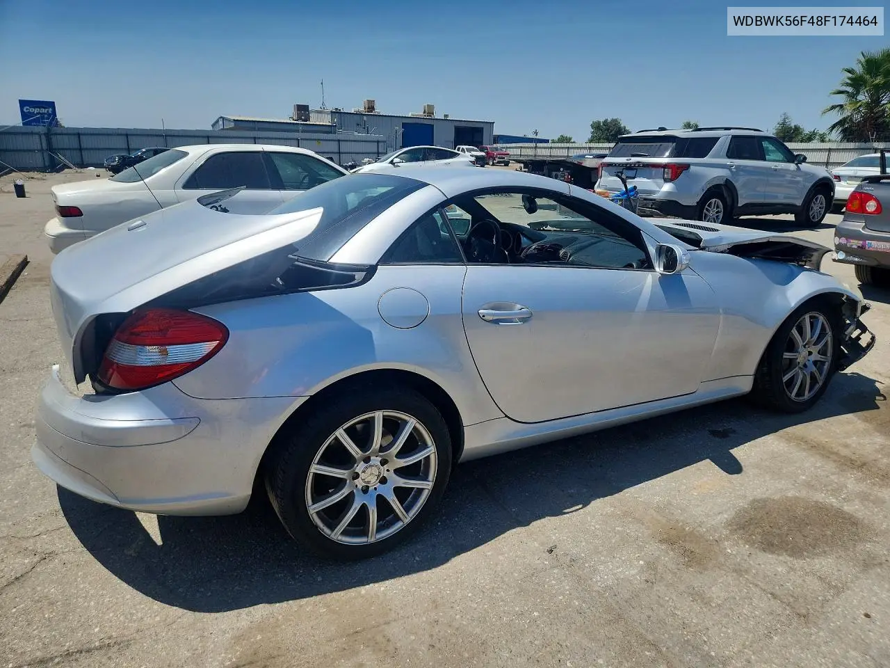 2008 Mercedes-Benz Slk 350 VIN: WDBWK56F48F174464 Lot: 58050146