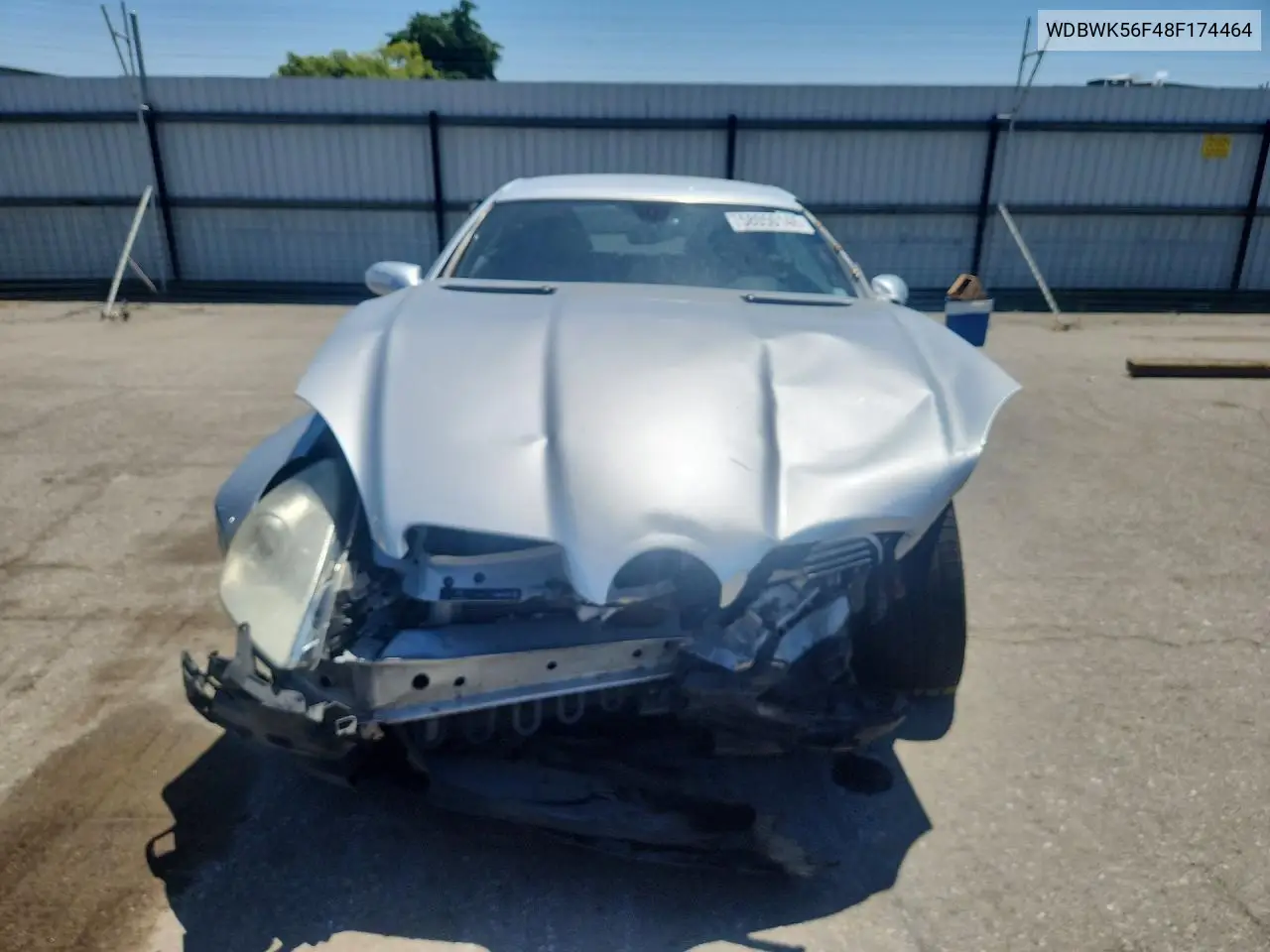 2008 Mercedes-Benz Slk 350 VIN: WDBWK56F48F174464 Lot: 58050146