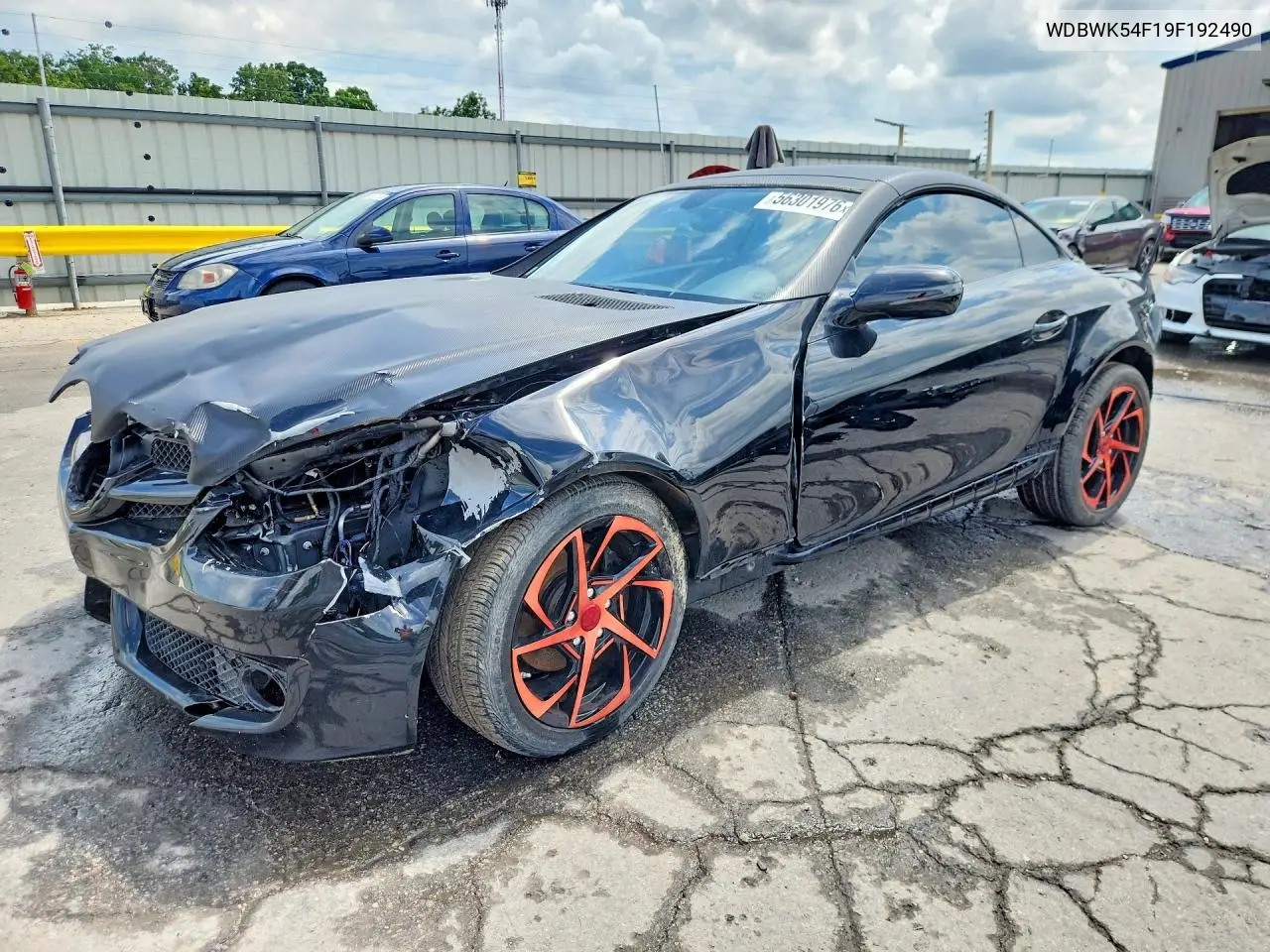 2009 Mercedes-Benz Slk 300 VIN: WDBWK54F19F192490 Lot: 56301976