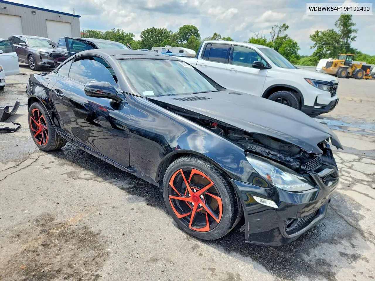 2009 Mercedes-Benz Slk 300 VIN: WDBWK54F19F192490 Lot: 56301976
