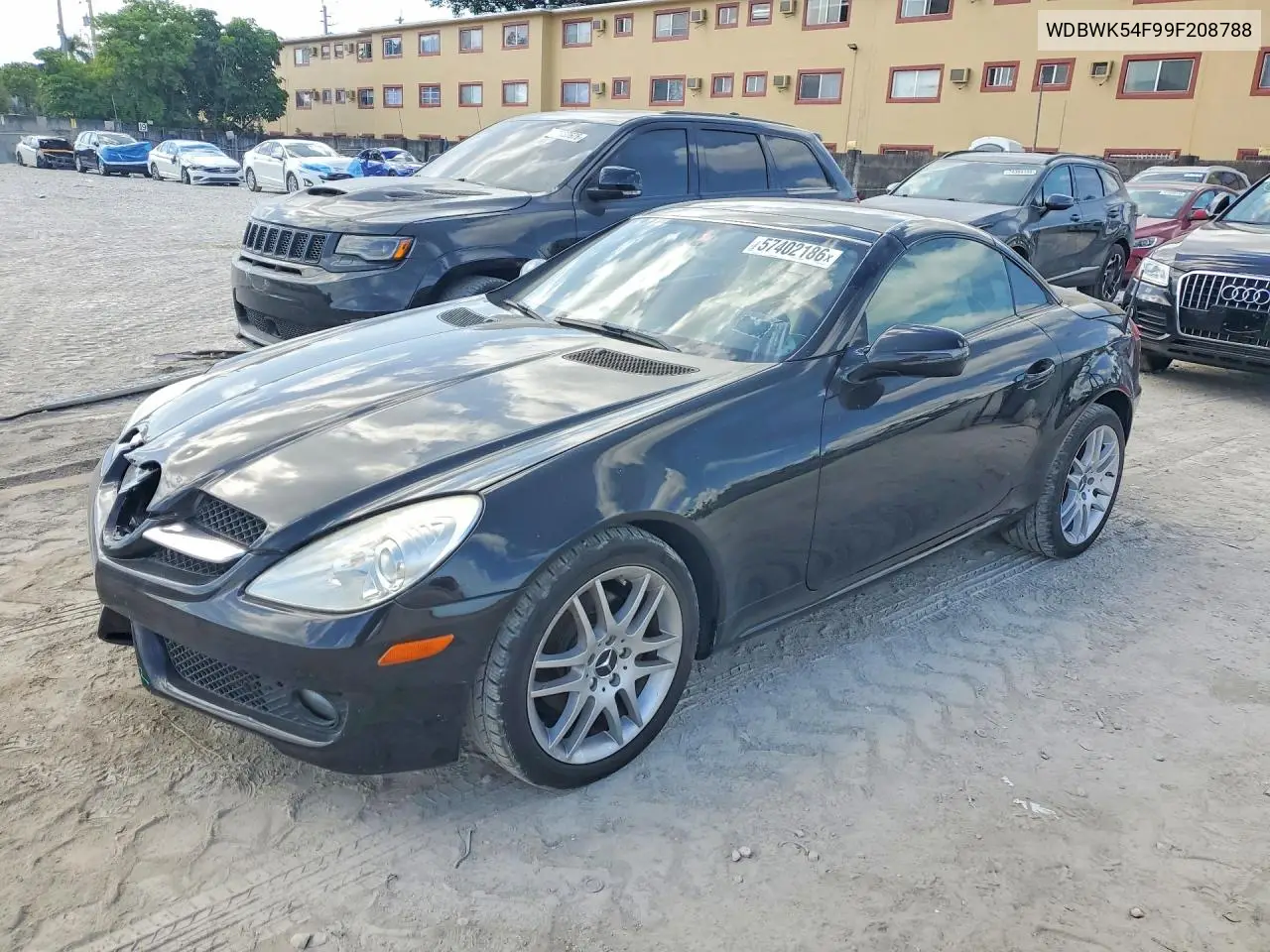2009 Mercedes-Benz Slk 300 VIN: WDBWK54F99F208788 Lot: 57402186