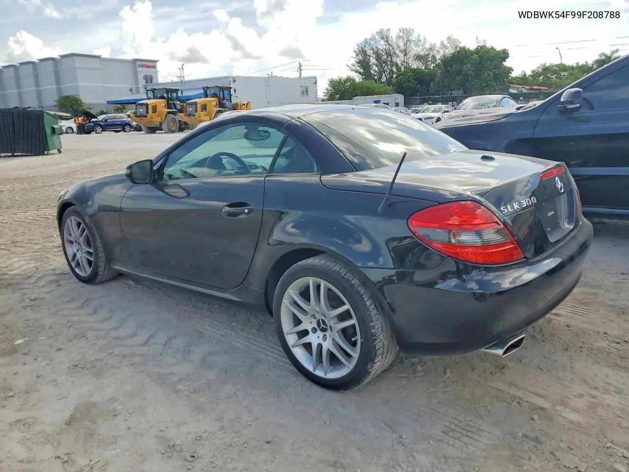 2009 Mercedes-Benz Slk 300 VIN: WDBWK54F99F208788 Lot: 57402186
