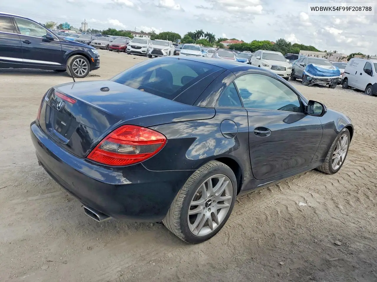 2009 Mercedes-Benz Slk 300 VIN: WDBWK54F99F208788 Lot: 57402186