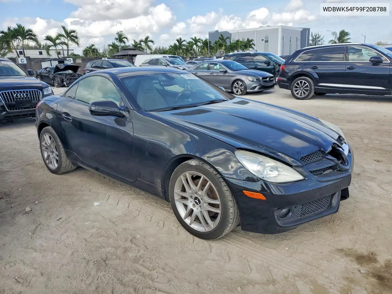 2009 Mercedes-Benz Slk 300 VIN: WDBWK54F99F208788 Lot: 57402186