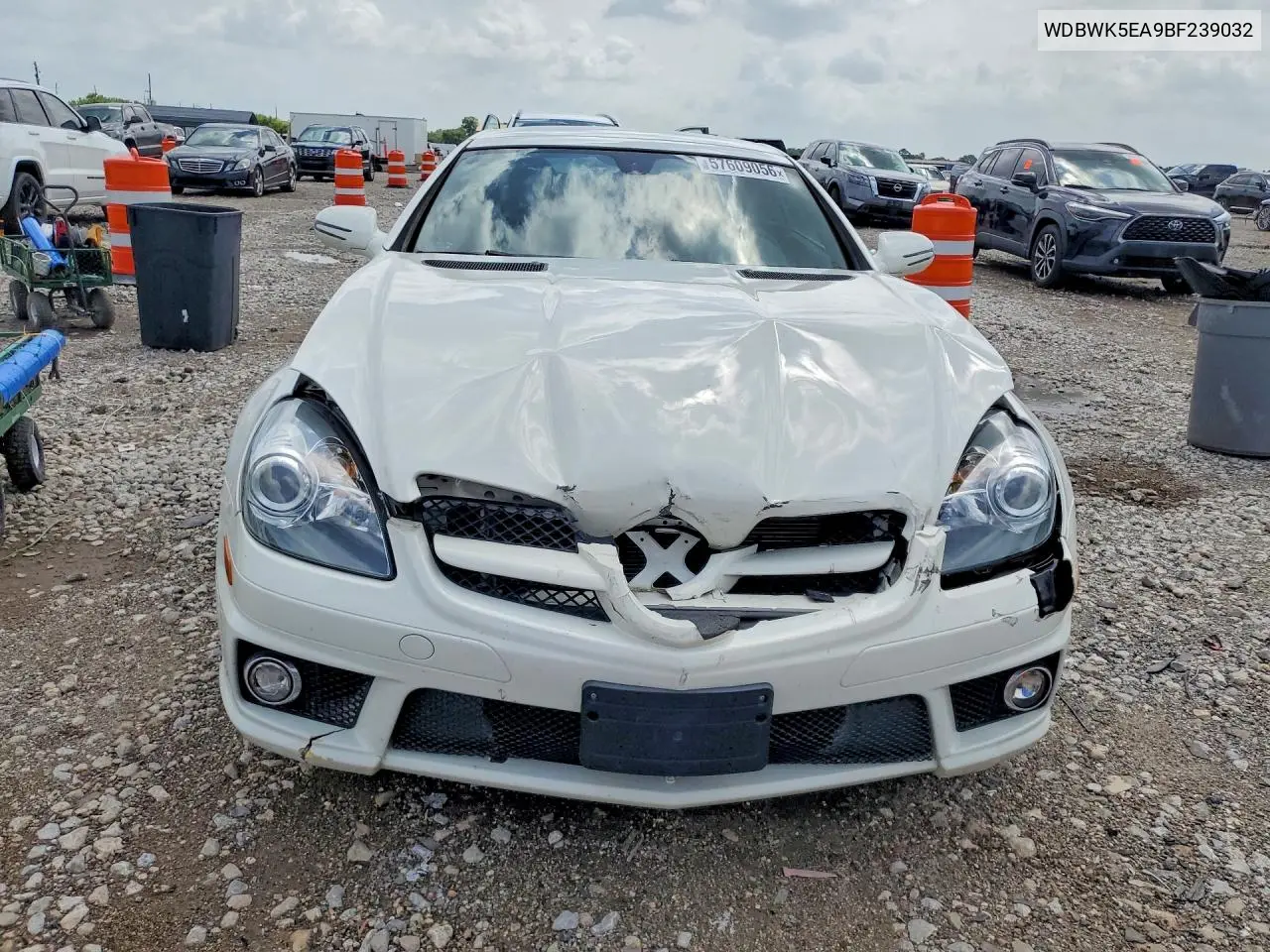 2011 Mercedes-Benz Slk 300 VIN: WDBWK5EA9BF239032 Lot: 57609056