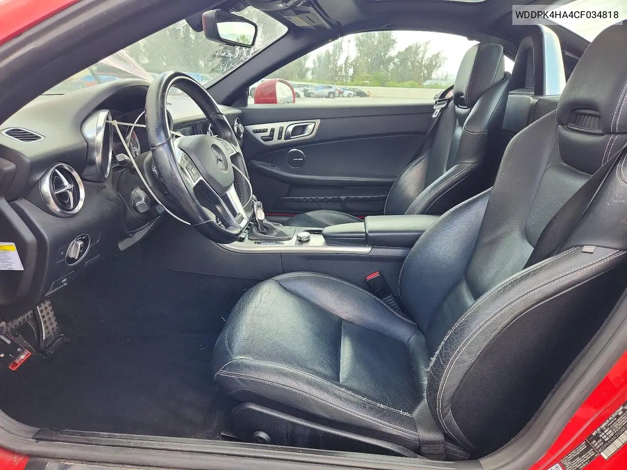 2012 Mercedes-Benz Slk 250 VIN: WDDPK4HA4CF034818 Lot: 50821976
