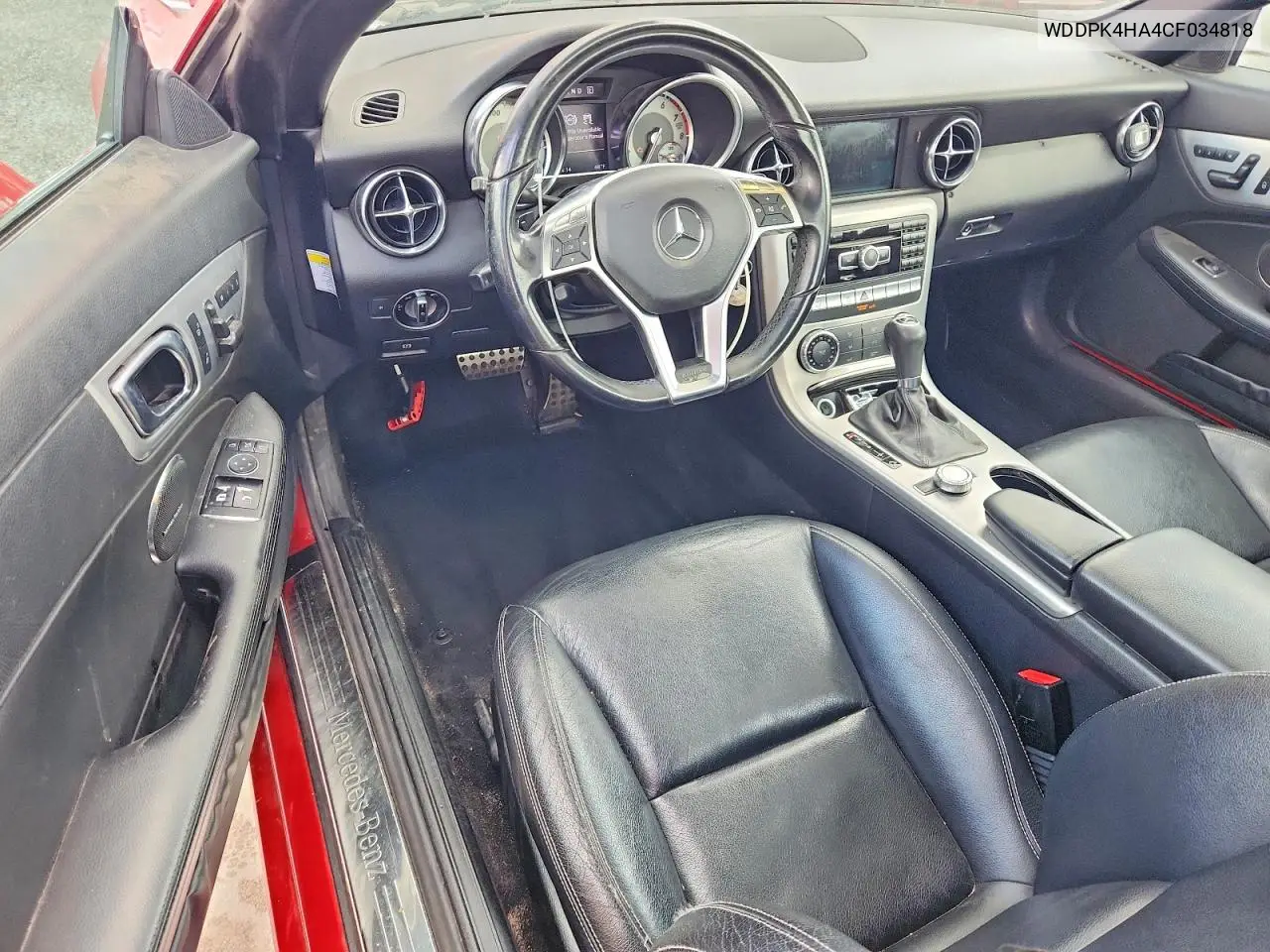 2012 Mercedes-Benz Slk 250 VIN: WDDPK4HA4CF034818 Lot: 50821976