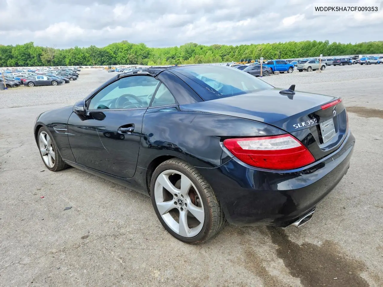 2012 Mercedes-Benz Slk 350 VIN: WDDPK5HA7CF009353 Lot: 51123006