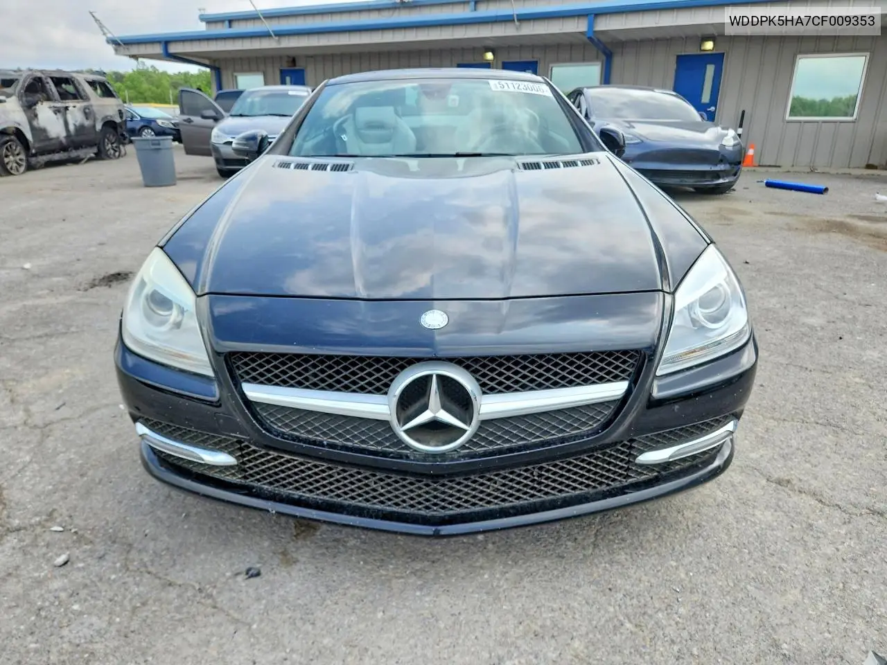 2012 Mercedes-Benz Slk 350 VIN: WDDPK5HA7CF009353 Lot: 51123006
