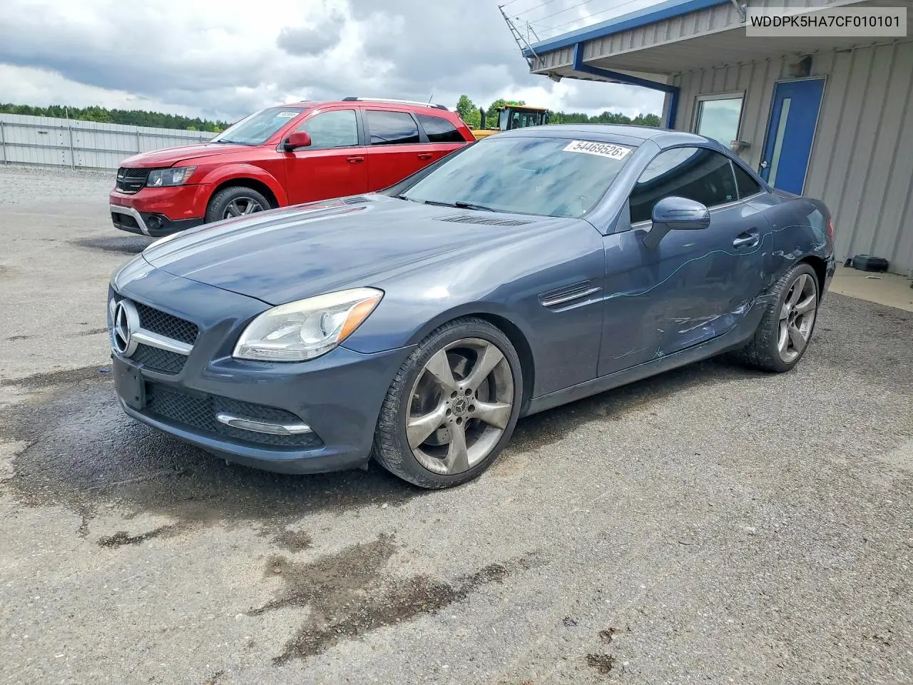 2012 Mercedes-Benz Slk 350 VIN: WDDPK5HA7CF010101 Lot: 54469526