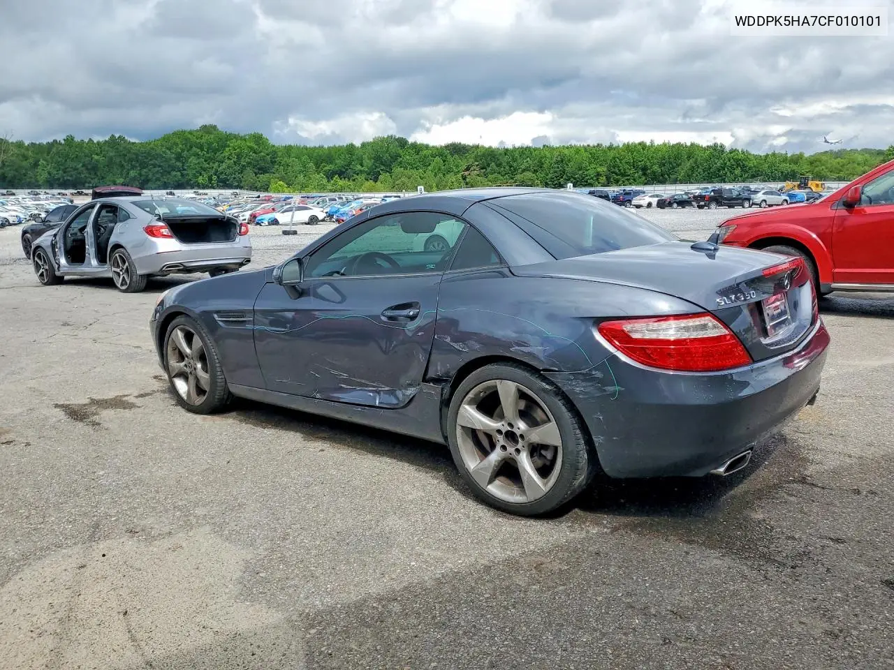 2012 Mercedes-Benz Slk 350 VIN: WDDPK5HA7CF010101 Lot: 54469526