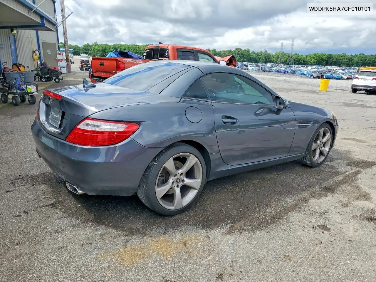 2012 Mercedes-Benz Slk 350 VIN: WDDPK5HA7CF010101 Lot: 54469526