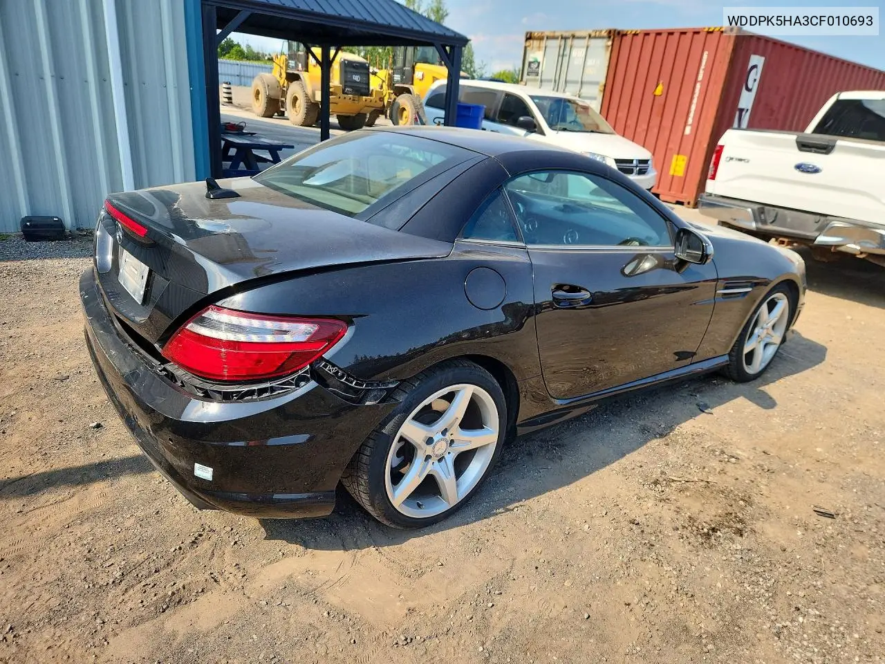 2012 Mercedes-Benz Slk 350 VIN: WDDPK5HA3CF010693 Lot: 59056846