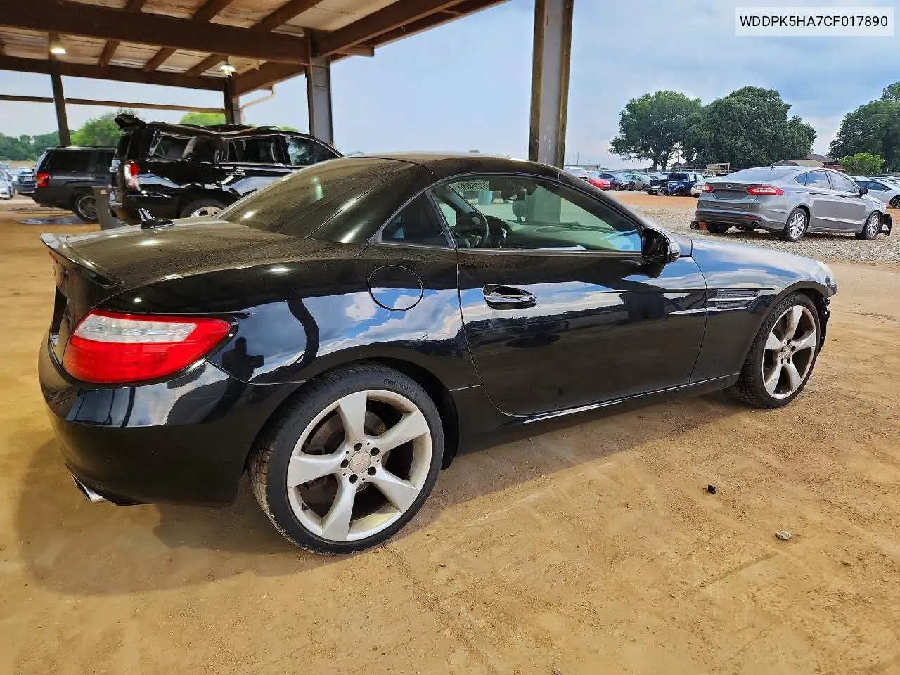 2012 Mercedes-Benz Slk 350 VIN: WDDPK5HA7CF017890 Lot: 59722426