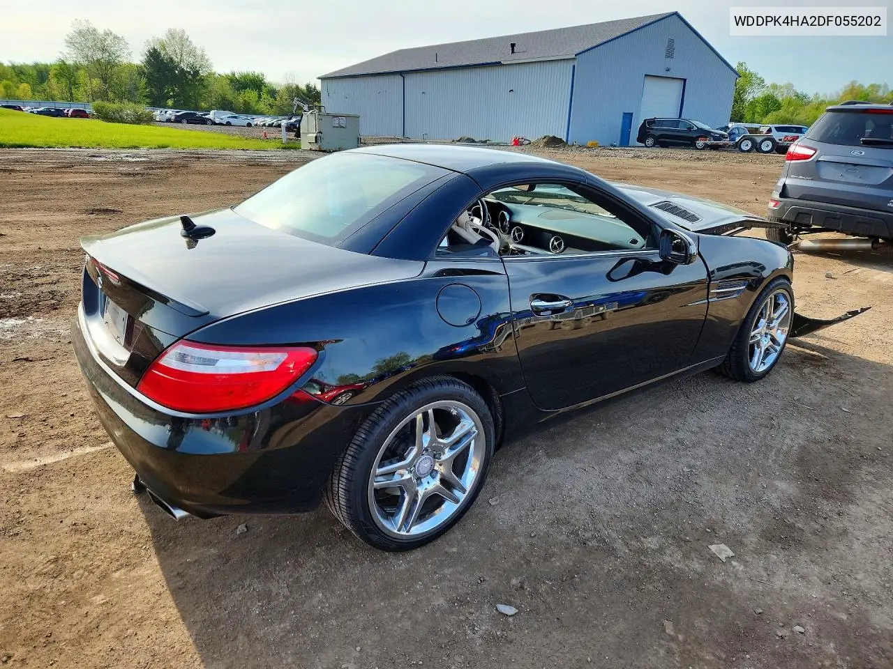2013 Mercedes-Benz Slk 250 VIN: WDDPK4HA2DF055202 Lot: 52809736
