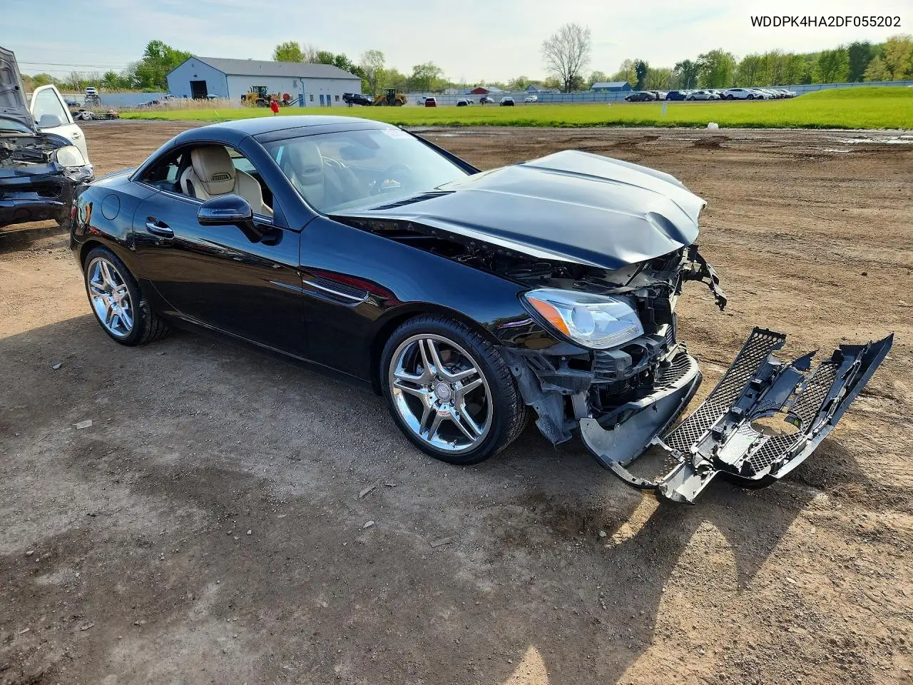 2013 Mercedes-Benz Slk 250 VIN: WDDPK4HA2DF055202 Lot: 52809736