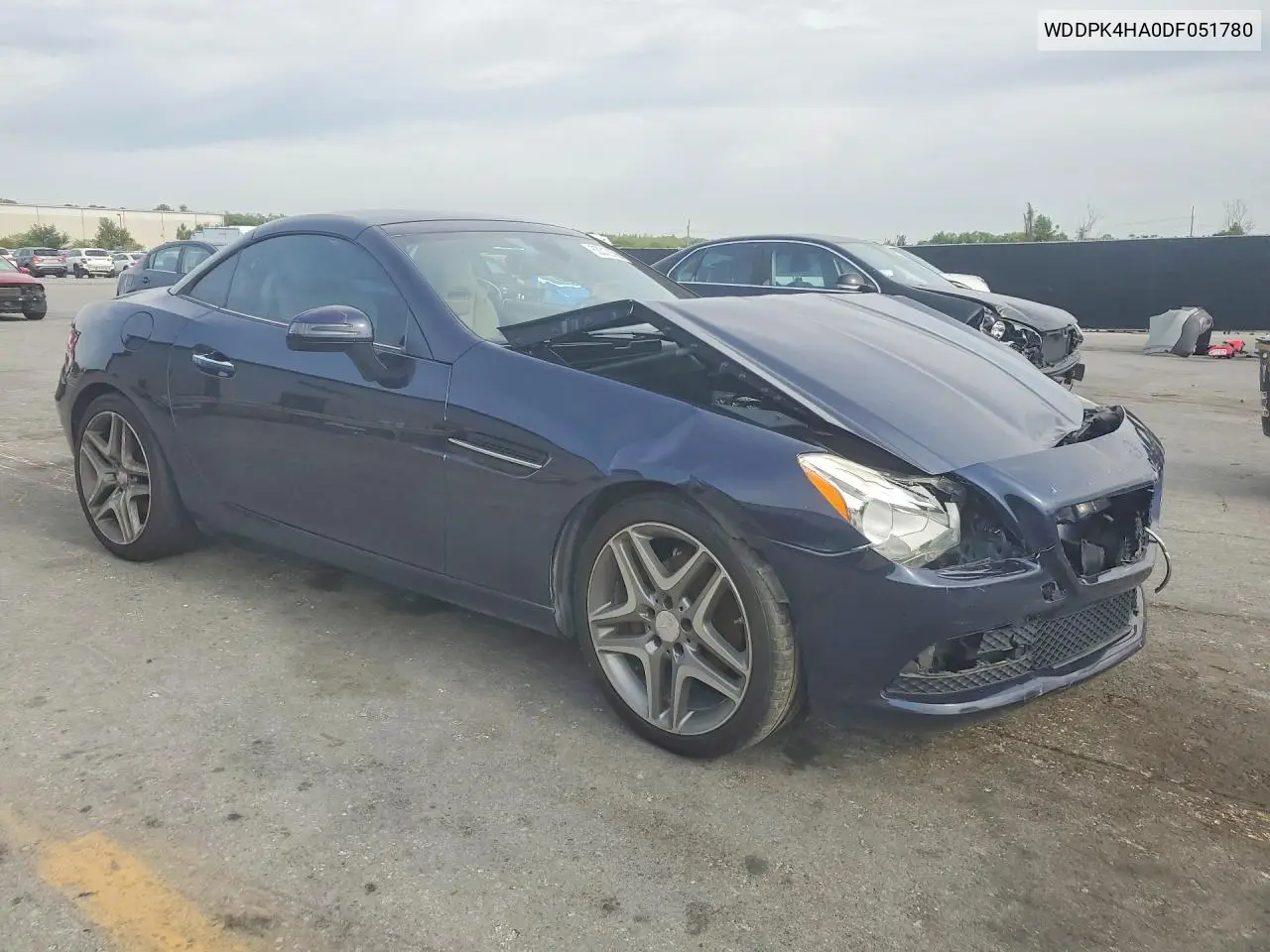 2013 Mercedes-Benz Slk 250 VIN: WDDPK4HA0DF051780 Lot: 53012576