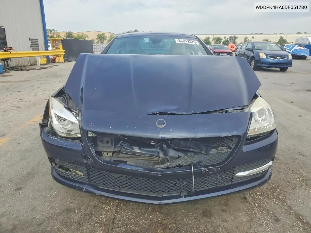 2013 Mercedes-Benz Slk 250 VIN: WDDPK4HA0DF051780 Lot: 53012576
