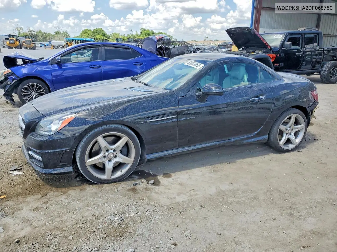 2013 Mercedes-Benz Slk 350 VIN: WDDPK5HA2DF068750 Lot: 53893666