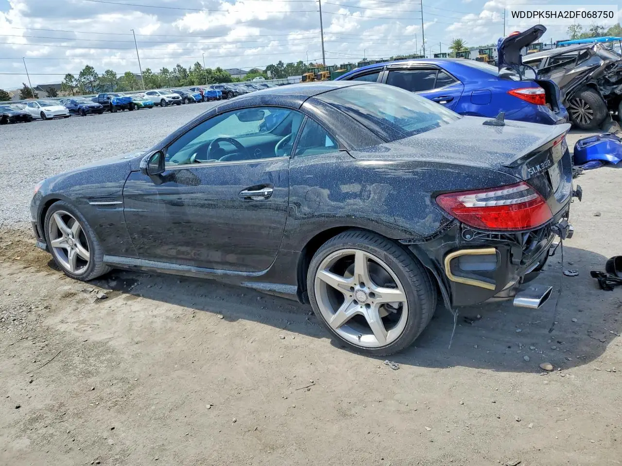 2013 Mercedes-Benz Slk 350 VIN: WDDPK5HA2DF068750 Lot: 53893666