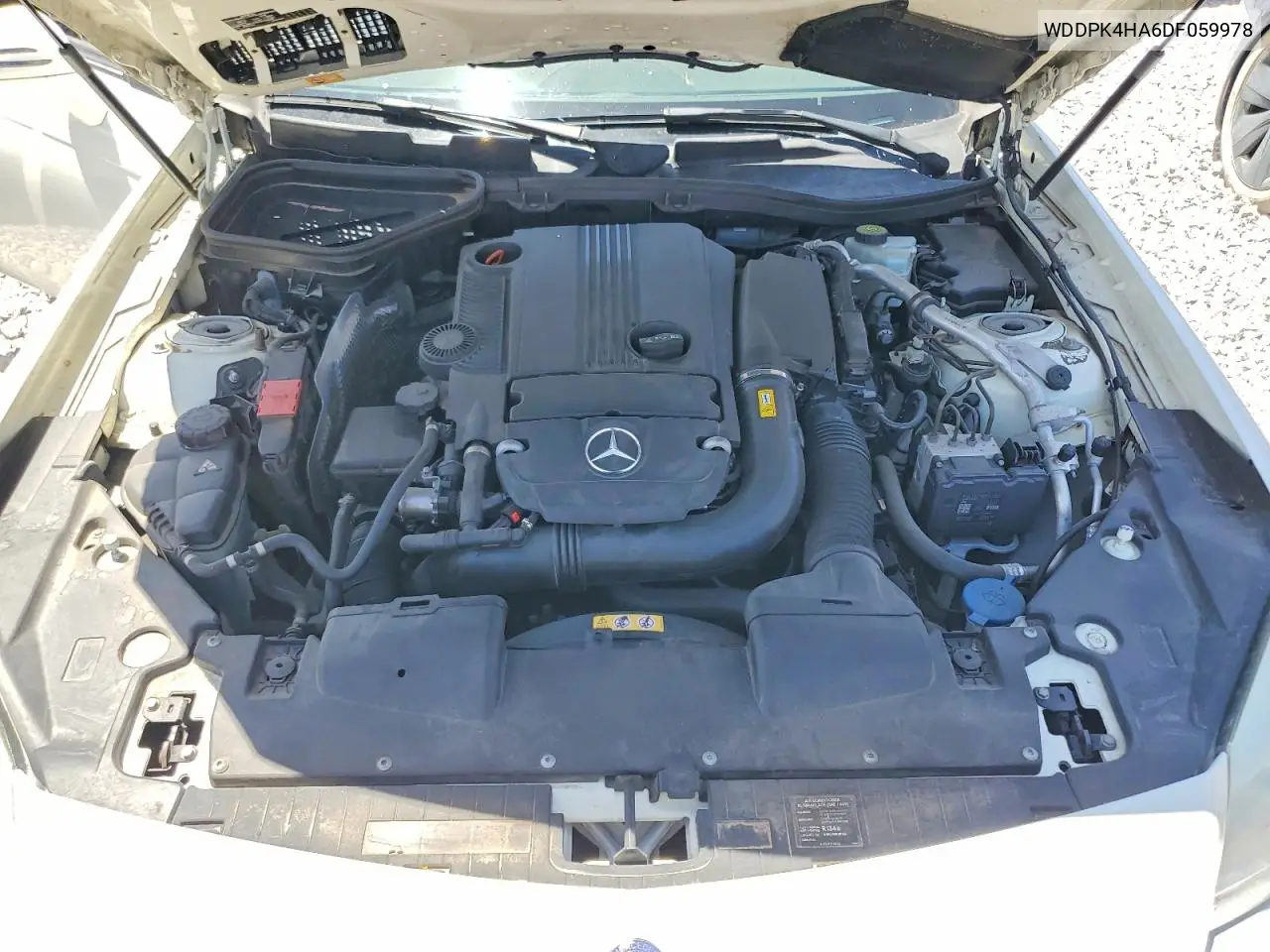 2013 Mercedes-Benz Slk 250 VIN: WDDPK4HA6DF059978 Lot: 55727646