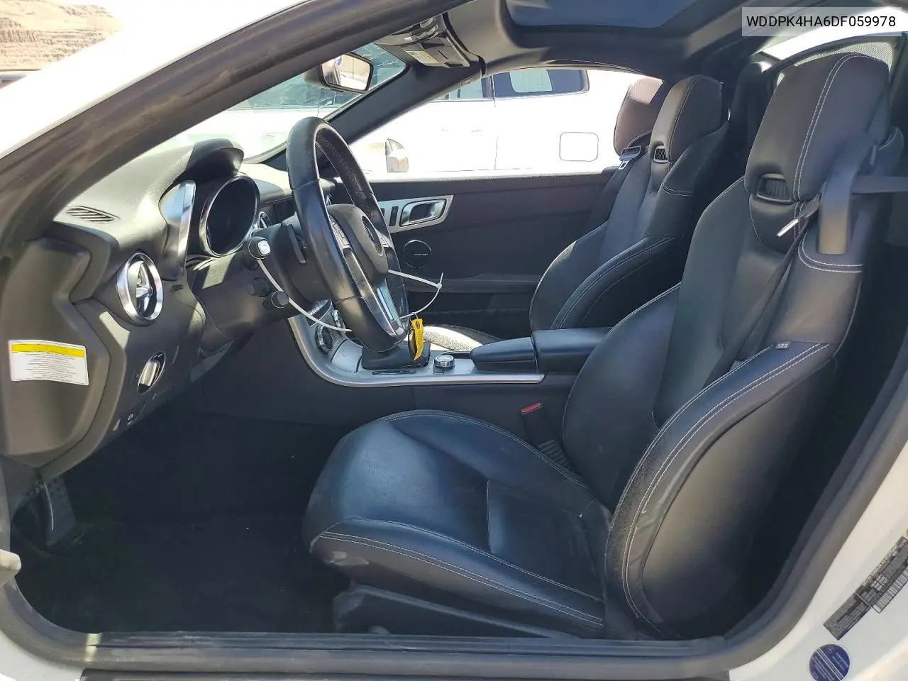 2013 Mercedes-Benz Slk 250 VIN: WDDPK4HA6DF059978 Lot: 55727646