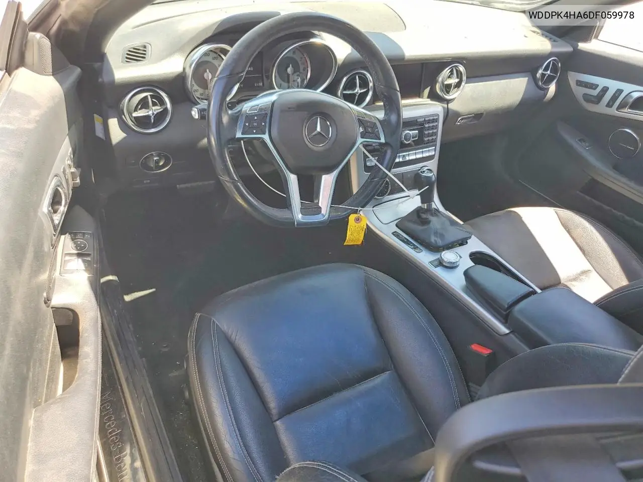 2013 Mercedes-Benz Slk 250 VIN: WDDPK4HA6DF059978 Lot: 55727646