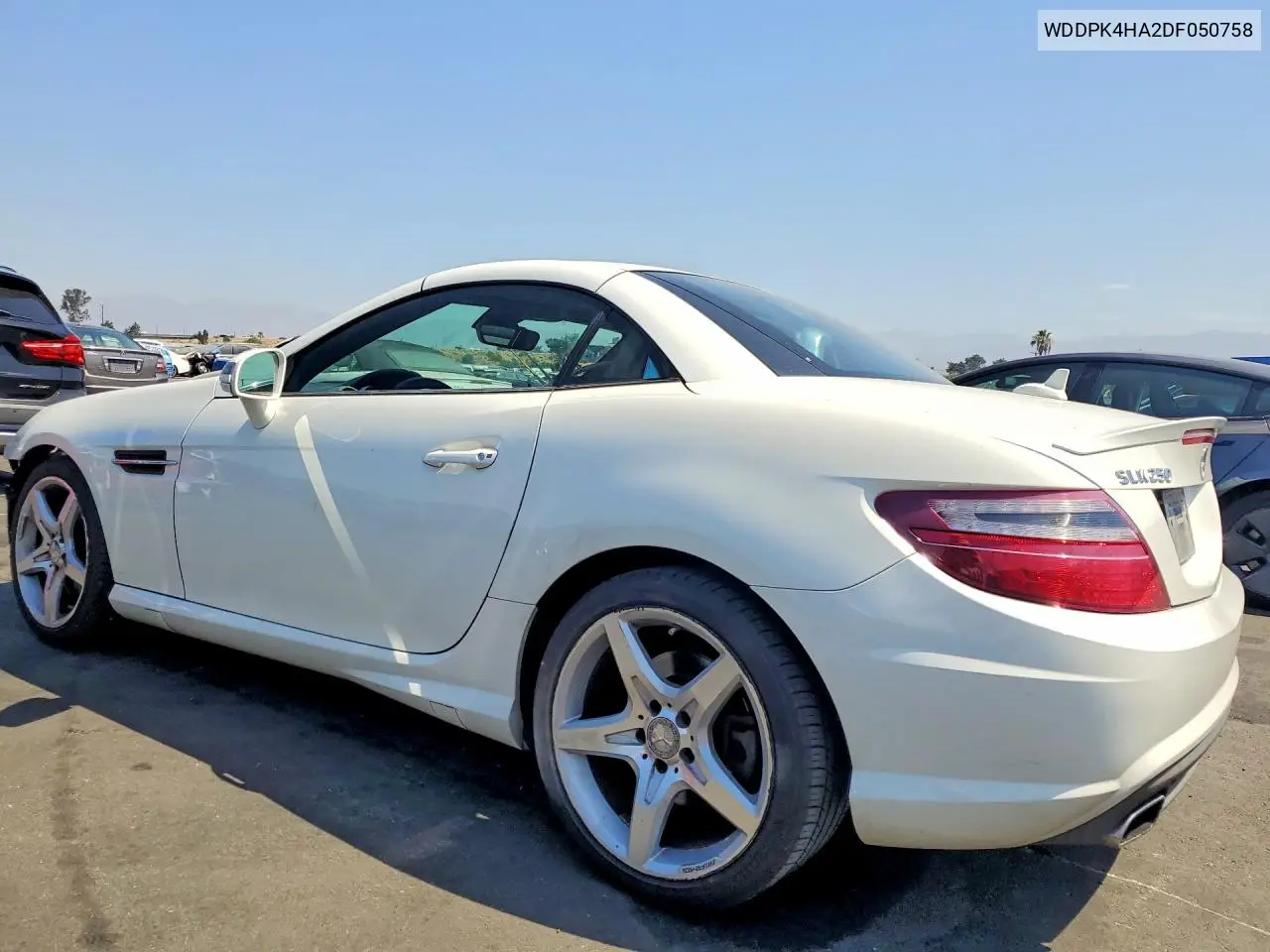 2013 Mercedes-Benz Slk 250 VIN: WDDPK4HA2DF050758 Lot: 61786266