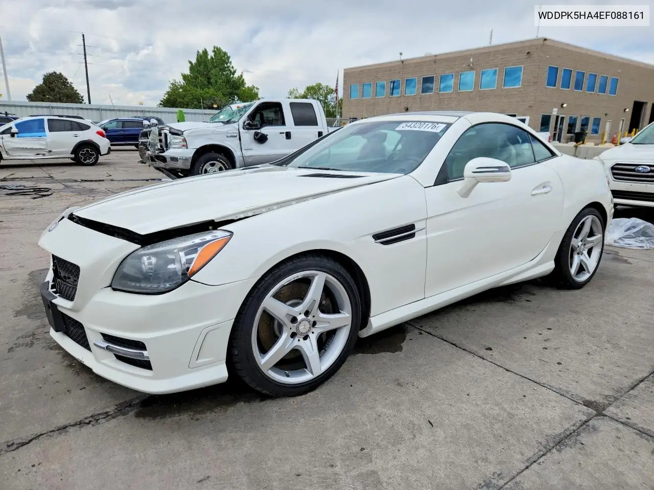 2014 Mercedes-Benz Slk 350 VIN: WDDPK5HA4EF088161 Lot: 54320176