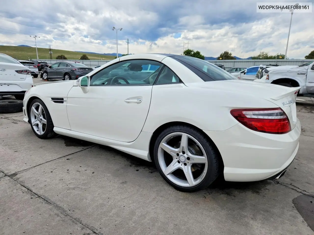 2014 Mercedes-Benz Slk 350 VIN: WDDPK5HA4EF088161 Lot: 54320176