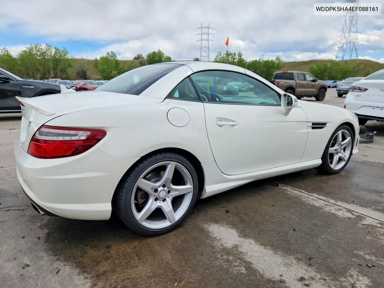 2014 Mercedes-Benz Slk 350 VIN: WDDPK5HA4EF088161 Lot: 54320176