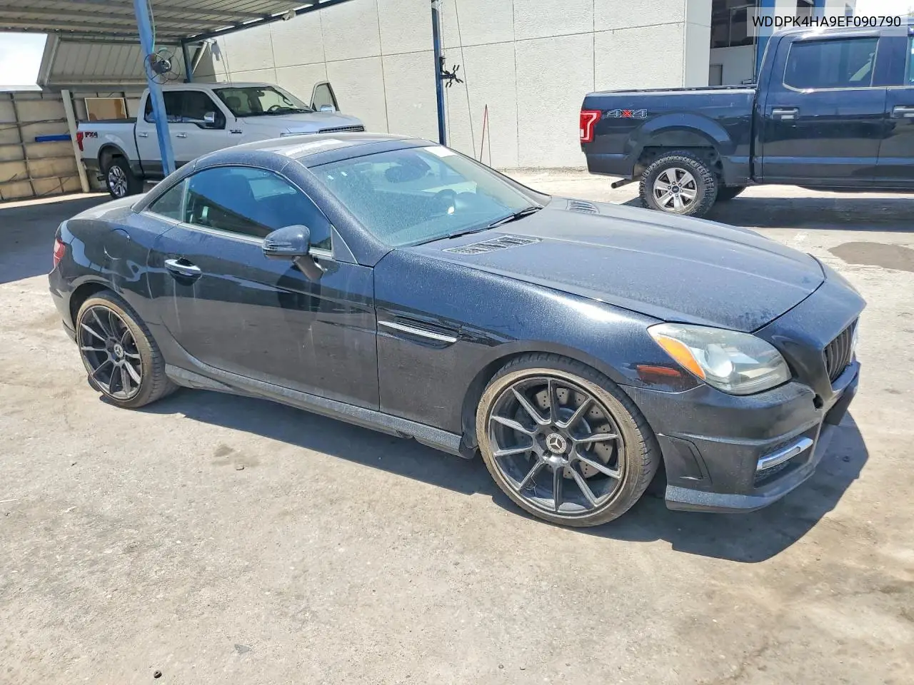 2014 Mercedes-Benz Slk 250 VIN: WDDPK4HA9EF090790 Lot: 56987346