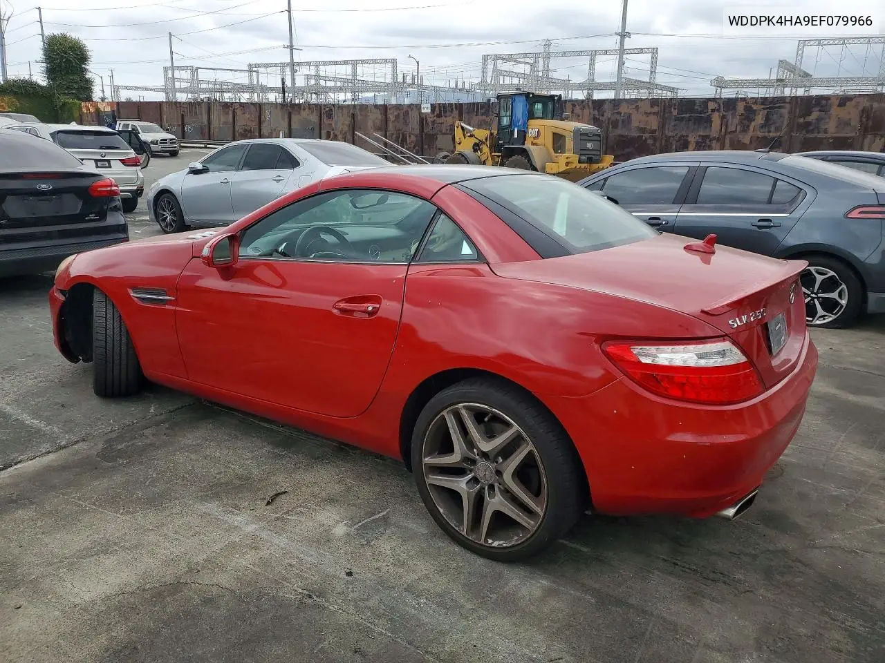 2014 Mercedes-Benz Slk 250 VIN: WDDPK4HA9EF079966 Lot: 58827706