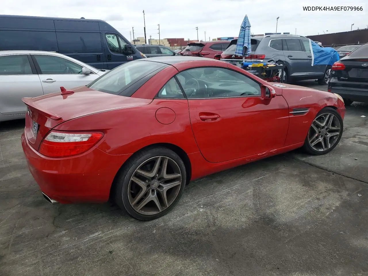 2014 Mercedes-Benz Slk 250 VIN: WDDPK4HA9EF079966 Lot: 58827706