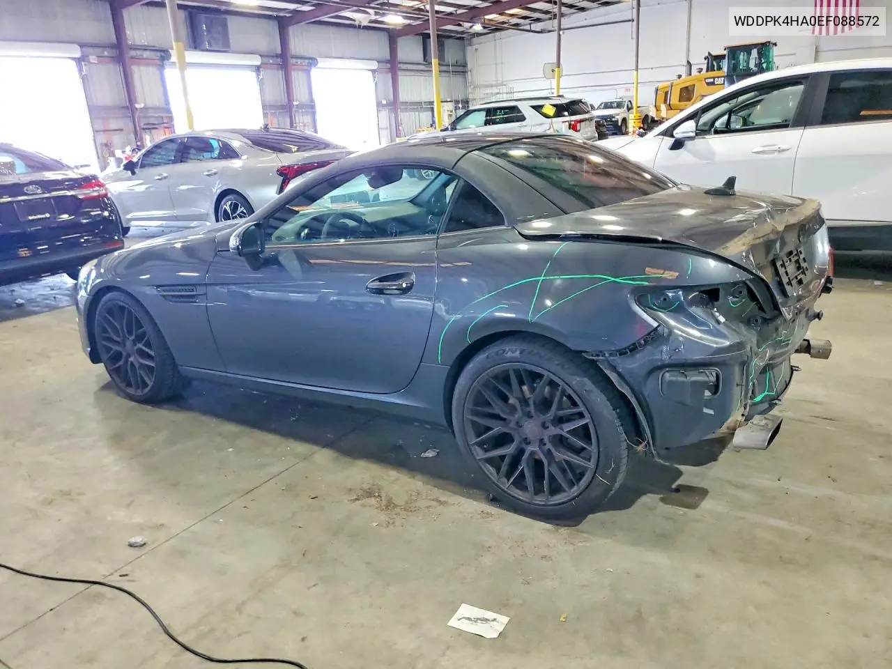 2014 Mercedes-Benz Slk 250 VIN: WDDPK4HA0EF088572 Lot: 60854196