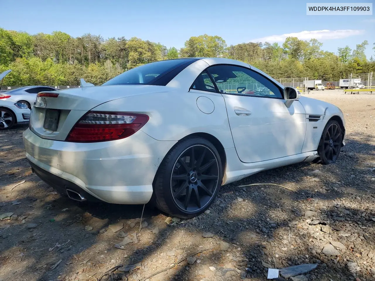 2015 Mercedes-Benz Slk 250 VIN: WDDPK4HA3FF109903 Lot: 50877126
