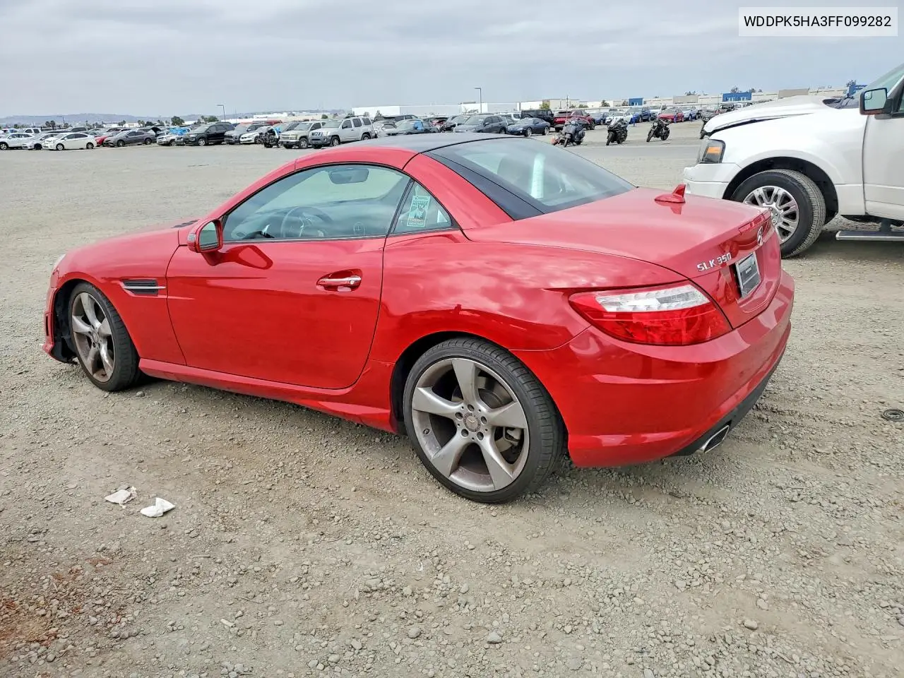 2015 Mercedes-Benz Slk 350 VIN: WDDPK5HA3FF099282 Lot: 85984735