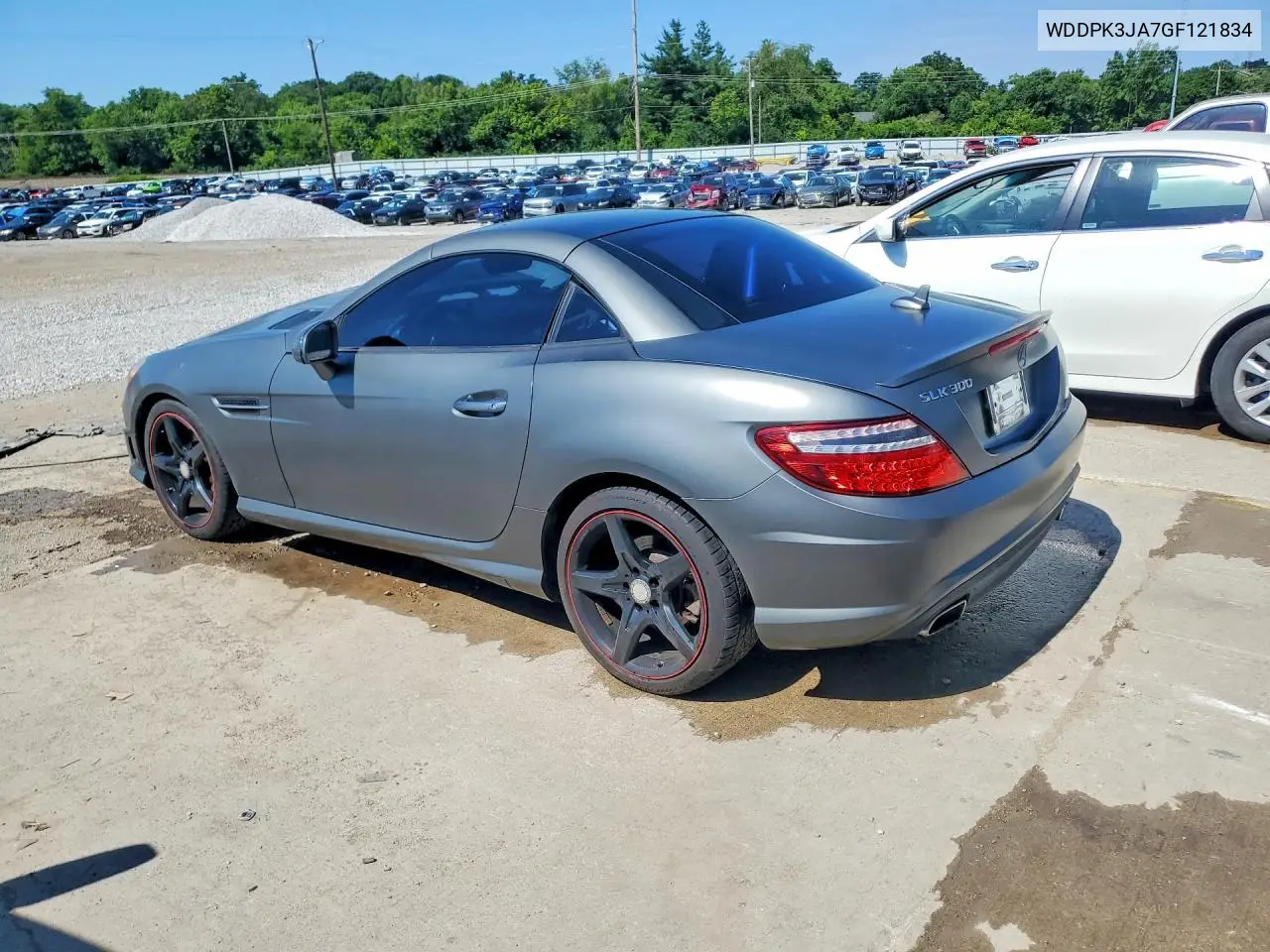 2016 Mercedes-Benz Slk 300 VIN: WDDPK3JA7GF121834 Lot: 57380586