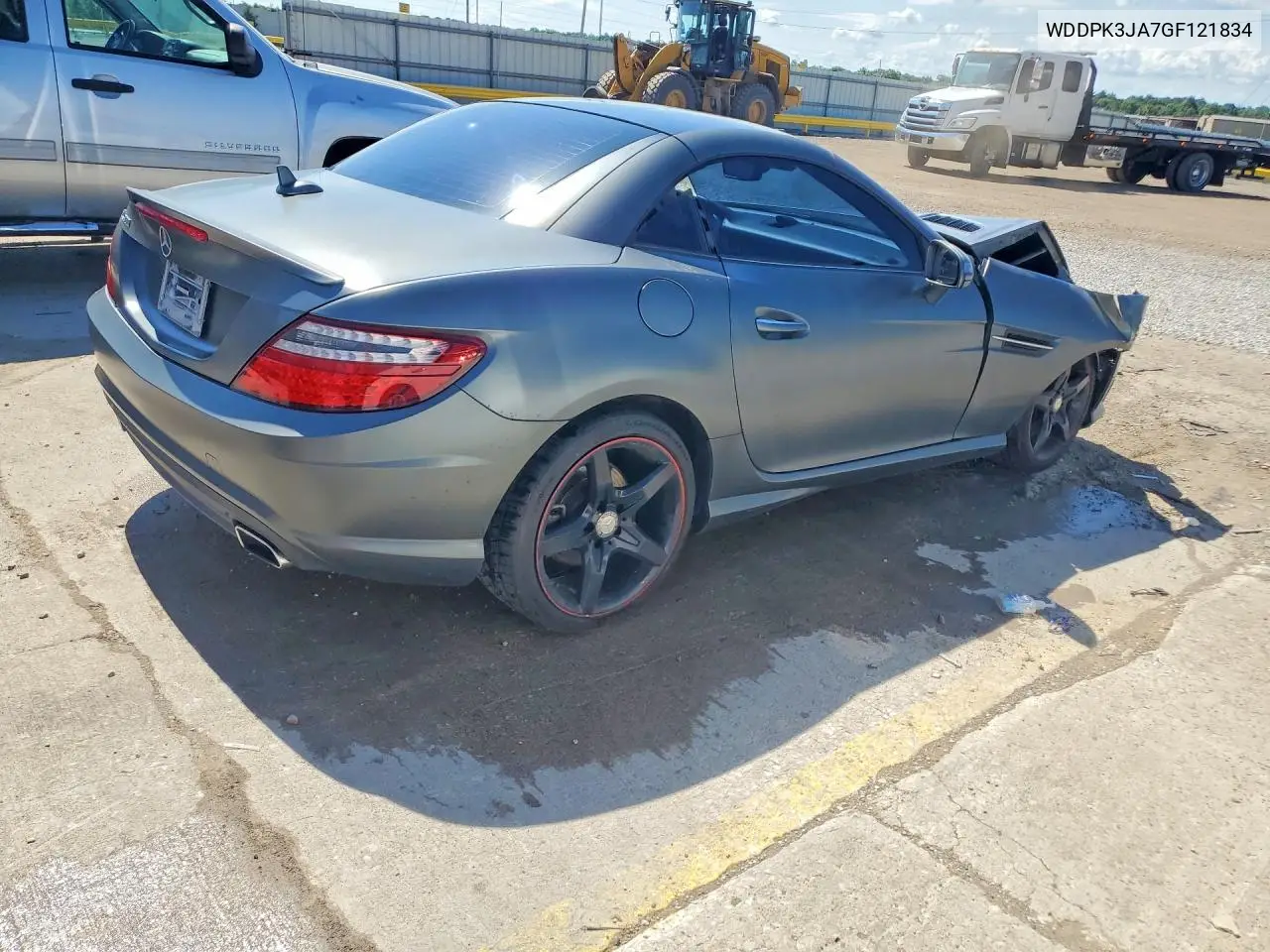 2016 Mercedes-Benz Slk 300 VIN: WDDPK3JA7GF121834 Lot: 57380586