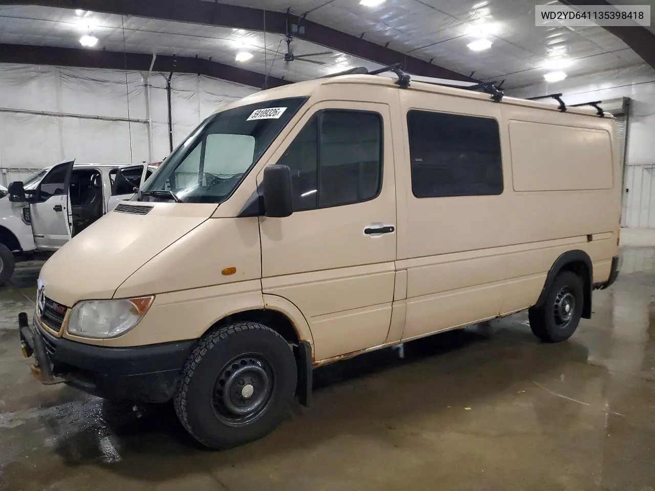 2003 Mercedes-Benz Sprinter VIN: WD2YD641135398418 Lot: 59109326
