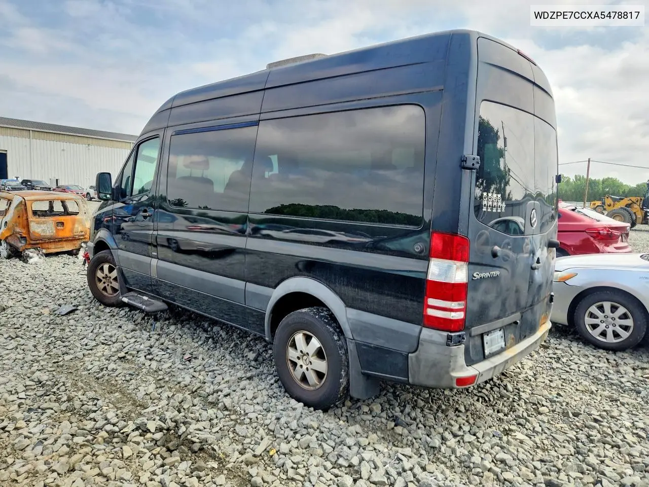 2010 Mercedes-Benz Sprinter 2500 VIN: WDZPE7CCXA5478817 Lot: 58938176