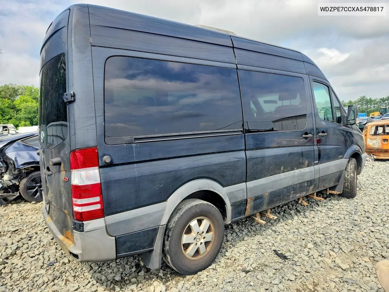 2010 Mercedes-Benz Sprinter 2500 VIN: WDZPE7CCXA5478817 Lot: 58938176